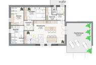 MIT DEM LIFT IN IHRE PENTHOUSE-WOHNUNG MIT PANORAMABLICK! Fertigstellung 11/25! Wohnen wie auf Wolke 7