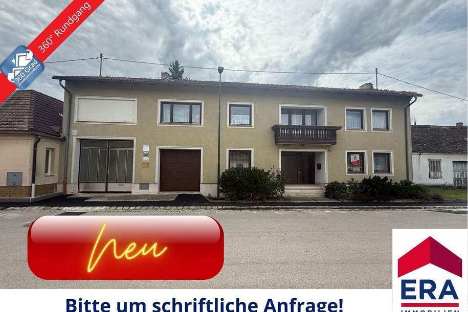 Wetzelsdorf- Weinviertler Winzerhof mit großem Wohn- &amp; Lagerpotenzial – auch für Anleger interessant, Haus-kauf, 558.000,€, 2170 Mistelbach