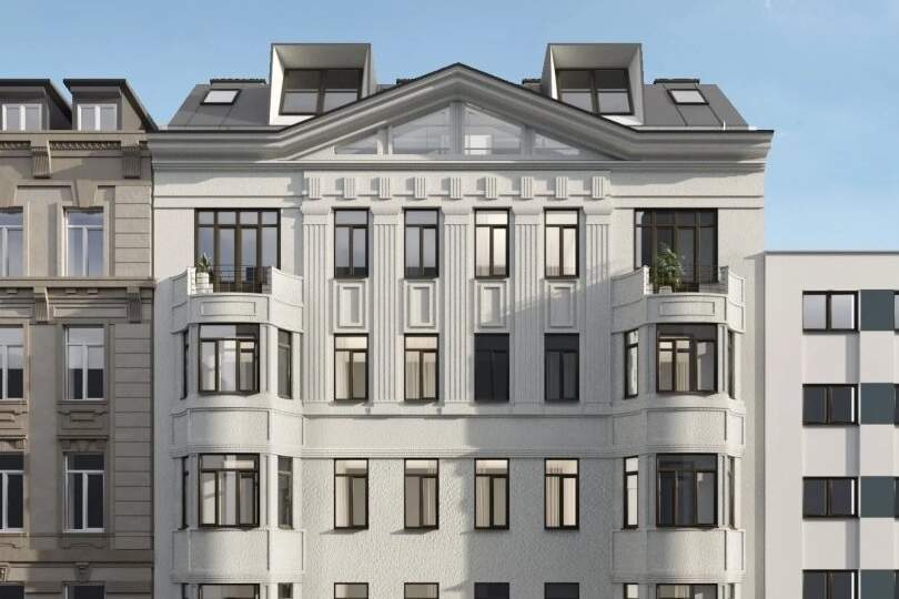 Traumhaft helle 3-Zimmer-Wohnung mit Balkon und Luxus-Ausstattung, Wohnung-kauf, 1.250.000,€, 1070 Wien 7., Neubau
