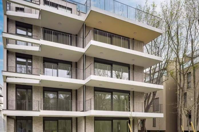 Moderner Neubau mit Balkon + Garage + Gemeinschaftsgarten 1180 Wien, Wohnung-miete, 1.395,02,€, 1180 Wien 18., Währing