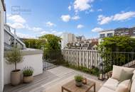 SONNE. WEITBLICK. DACHTERRASSE – 2-ZIMMER-DACHGESCHOSSWOHNUNG MIT VIEL FREIRAUM
