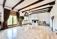 10 Minuten Fahrzeit nach Wien I Klimatisierte Villa mit Weitblick I Wellness, Fitnessraum & Kamin I Terrassen, Balkon & Garten I Hochwertige Ausstattung