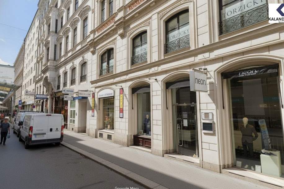 360° TOUR // GESCHÄFTSLOKAL nahe RINGSTRASSEN GALERIEN, Gewerbeobjekt-miete, 2.376,92,€, 1010 Wien 1., Innere Stadt