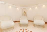 modern möblierte Mietwohnung mit Balkon, Wellnessbereich und Tiefgaragenplatz - Heizkosten inklusive!