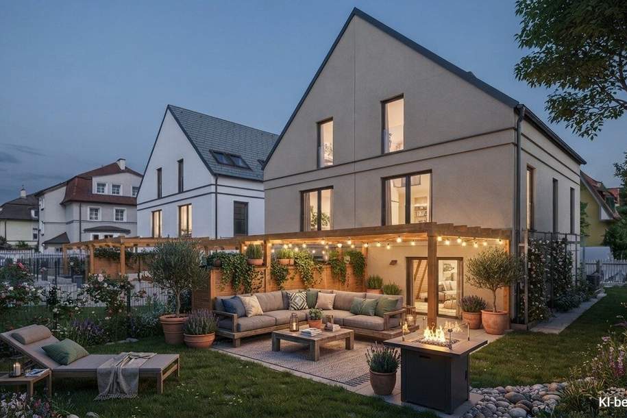 Exklusive Reihen- und Doppelhäuser am idyllischen Hunyadi Park mit Blick in den Park im ALTORT MARIA ENZERSDORF!, Haus-kauf, 794.800,€, 2344 Mödling
