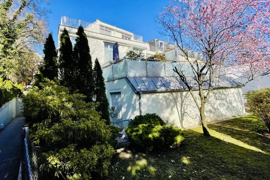 Gartenwohnung mit sonniger Terrasse - Ruhelage - lichtdurchflutetes Wohnzimmer - tolle Anbindung - Tiefgarage, Wohnung-kauf, 730.000,€, 1190 Wien 19., Döbling