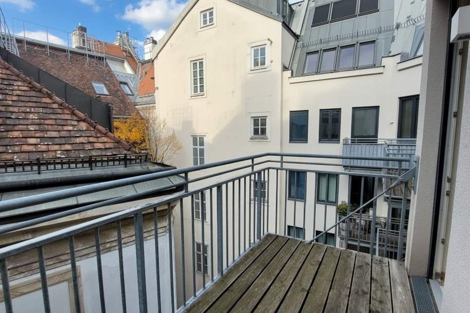 3-Zimmer-Altbaujuwel mit Balkon – generalsaniert! - Zwischen „Am Hof“ und Hoher Markt – Wohnen im Herzen der Wiener Innenstadt, Wohnung-miete, 2.490,00,€, 1010 Wien 1., Innere Stadt