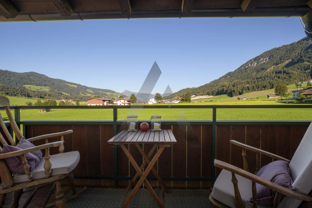 Maisonettewohnung in Ruhelage mit Ausblick