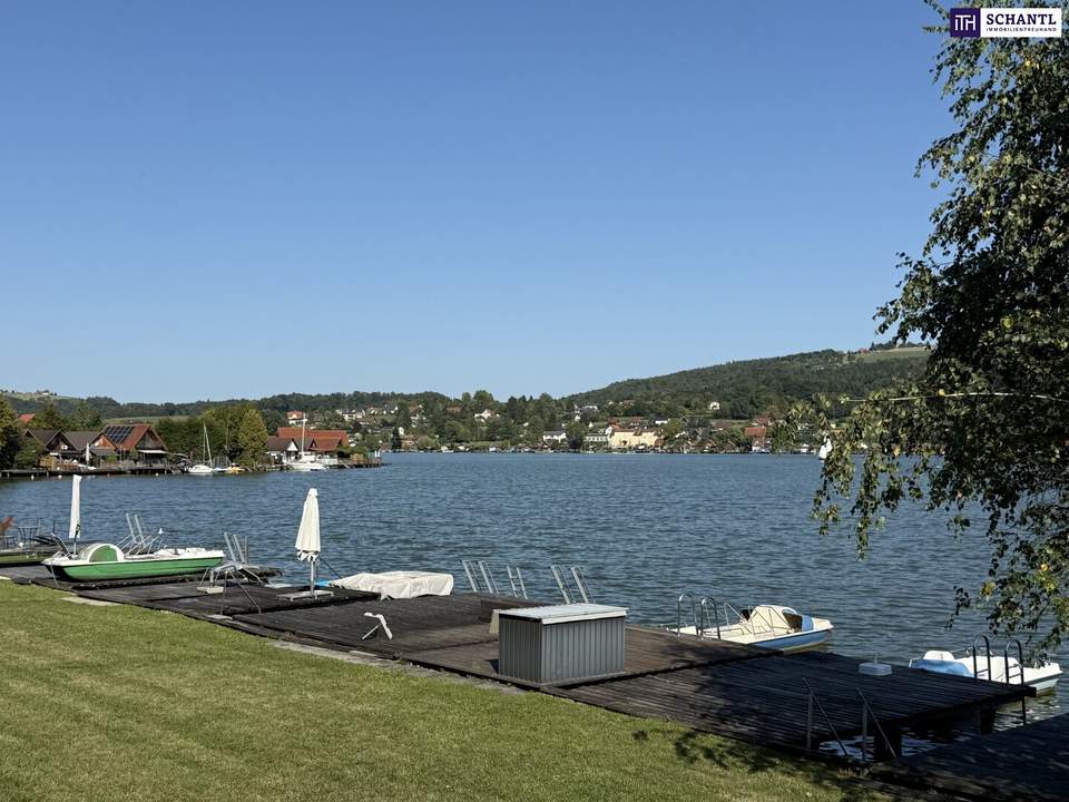 Gepflegte Seewohnung in Ruhelage – Direkter Blick auf den Walschacher See!