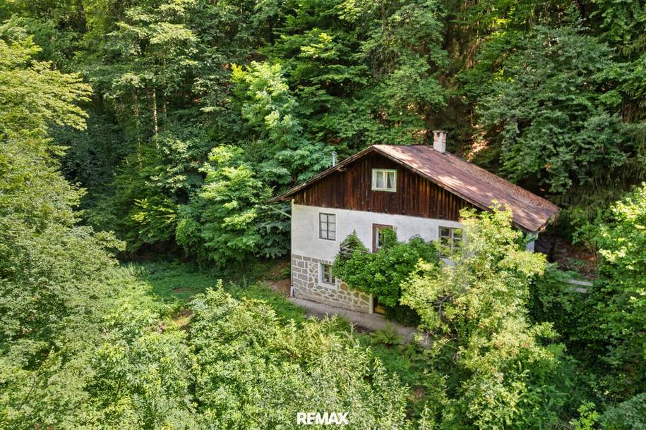 Ruhige Grundstückslage mit Altbestand – Naturidylle in Urfahr, Haus-kauf, 225.000,€, 4040 Linz(Stadt)