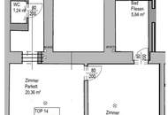 Erstbezug | sanierte Altbauwohnung an der U1 | Top aufgeteilt