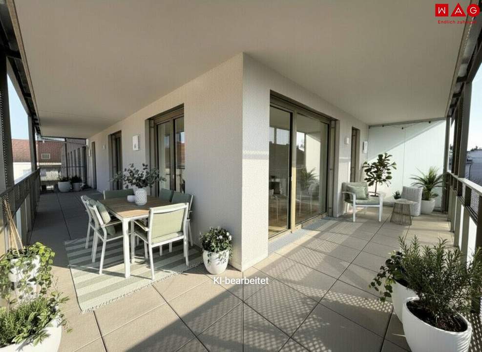 Quartier am Park: Barrierefreie Wohnung im obersten Stock mit Ausblick