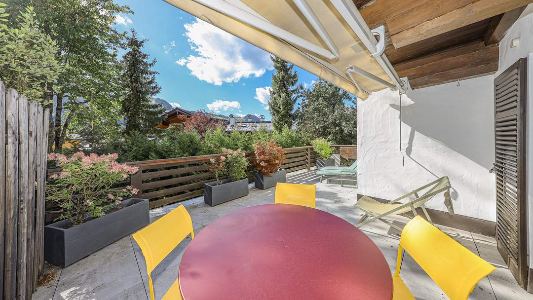 Terrassenwohnung am Sonnberg mit Hahnenkammblick