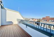 Am Kutschkermarkt | Exklusive Dachgeschoßwohnung mit Dachterrassen und Balkon