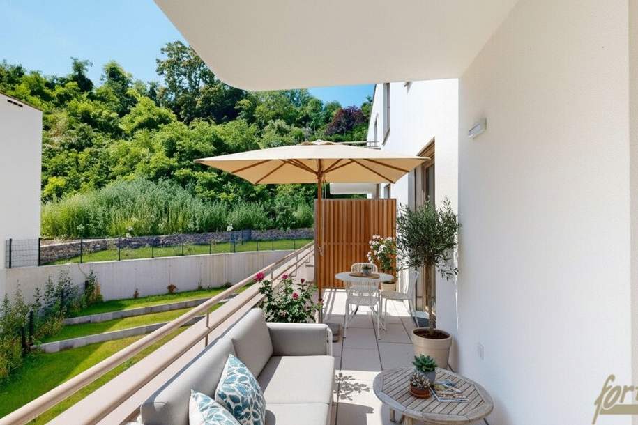 Ruhige 2-Zimmer-Wohnung mit großzügiger Südterrasse, Wohnung-kauf, 296.700,€, 3500 Krems an der Donau(Stadt)
