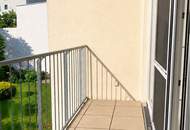 Schöne 2-Zimmer-Wohnung mit viel Platz und südseitiger Loggia mit Gartenblick!