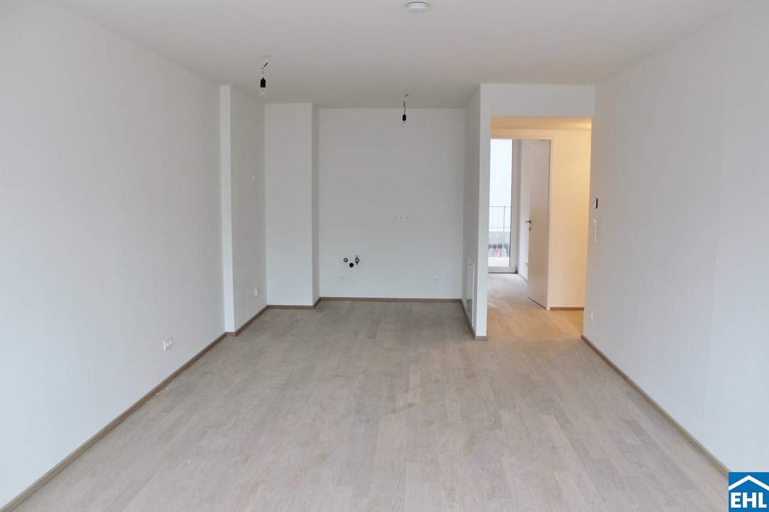 3-Zimmer-Wohnung mit Balkon am Donaukanal