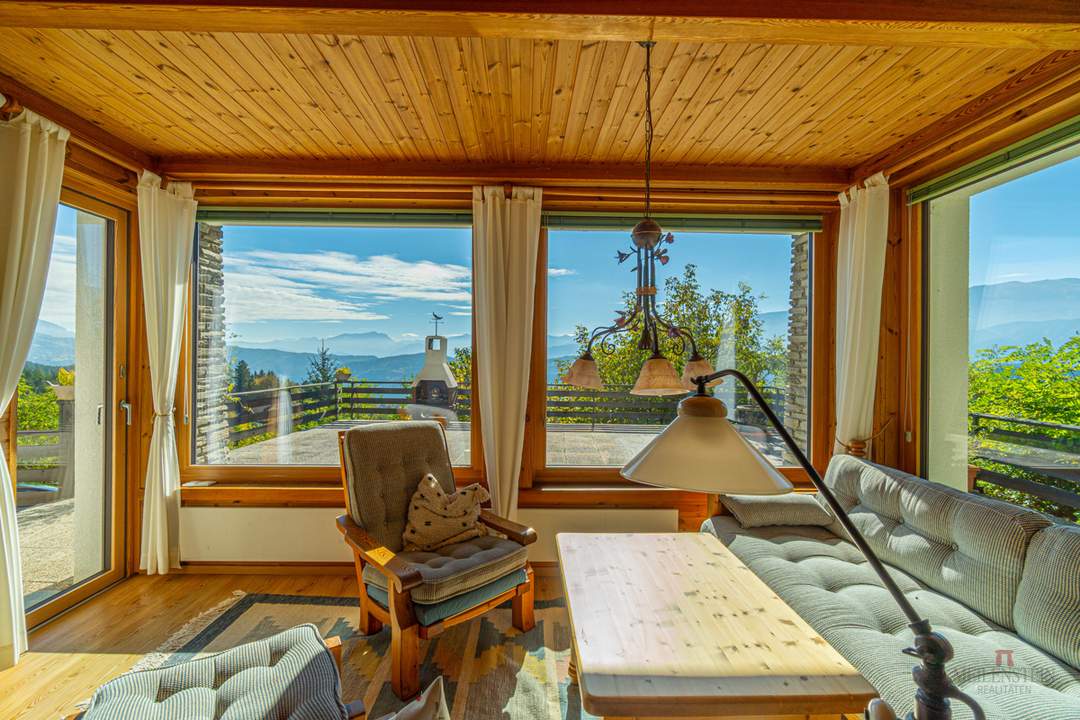 Privatsphäre, Seeblick und Natur – Einfamilienhaus am Sonnenplateau des Millstätter See