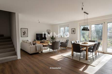 Hell, modern, Erstbezug: Mietkauf Doppelhaushälfte in familiärer Anlage, Haus-miete, 1.388,76,€, 2490 Wiener Neustadt(Land)