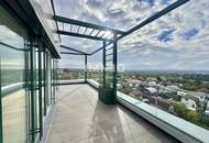 Exklusives Penthouse mit 90m2 Panoramaterrasse: Provisionsfrei: Wohnung + Büro mit luxuriöser Ausstattung