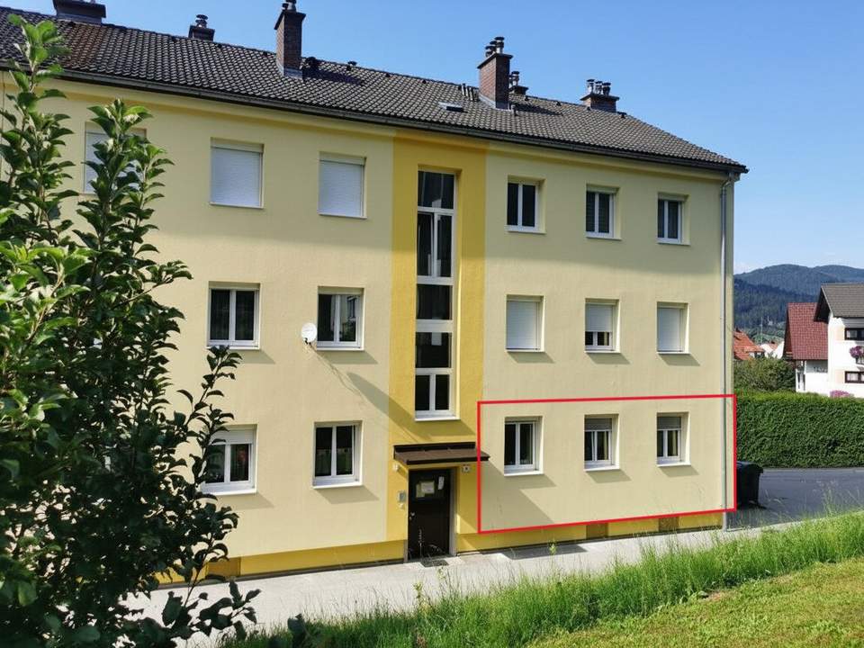Helle Studenten- oder Singlewohnung im Erdgeschoß