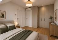 Klimatisierte 3 Zimmer Dachgeschosswohnung I Ausblick I Südausrichtung I Top Anbindung