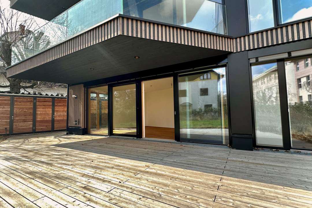 Der Traum vom eigenen Garten: Erstbezug Familienwohnung im Neubau