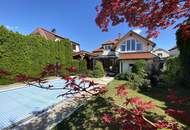 Sehr charmantes Einfamilienhaus mit traumhaftem Pool, Wintergarten, großem Carport und Garten mit einigen Extras