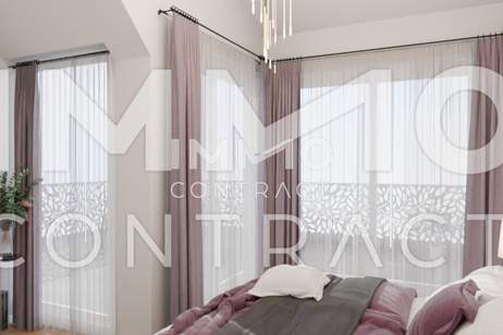 Außergewöhnliche Architektur im Neubau mit hohen Decken! 2 Terrassen auf Wohnebene! Provisionsfrei, Wohnung-kauf, 376.200,€, 1030 Wien 3., Landstraße