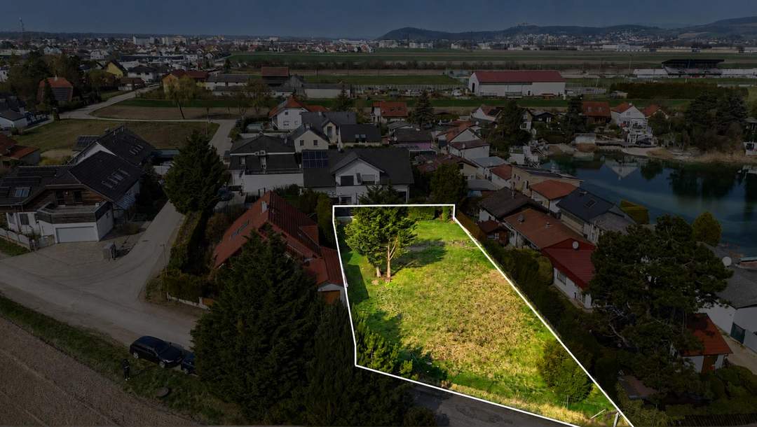 "Baugrund in Bisamberg – Ruhelage, Weitblick &amp; Aufschließung bereits bezahlt!