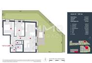 Provisionsfrei: Moderne 3-Zimmer-Garten-Wohnung in traumhafter, familiärer Anlage