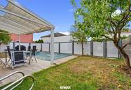 "Einfamilienhaus mit Pool, Terrasse und Wohnkeller in ruhiger Siedlungslage"