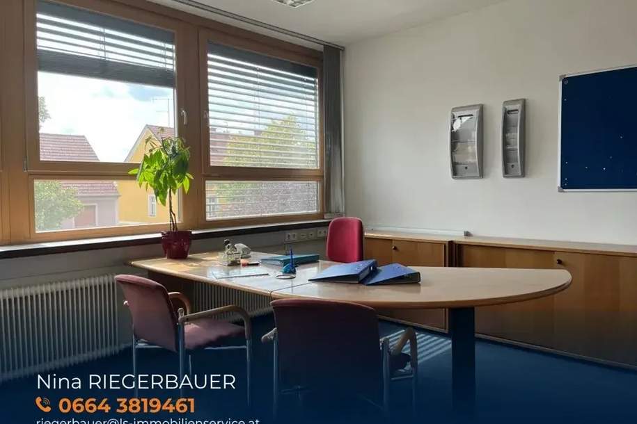 126 m² Bürofläche in Toplage - Ressavarstraße direkt über der Volksbank Hartberg, Gewerbeobjekt-miete, 5,00,€, 8230 Hartberg-Fürstenfeld