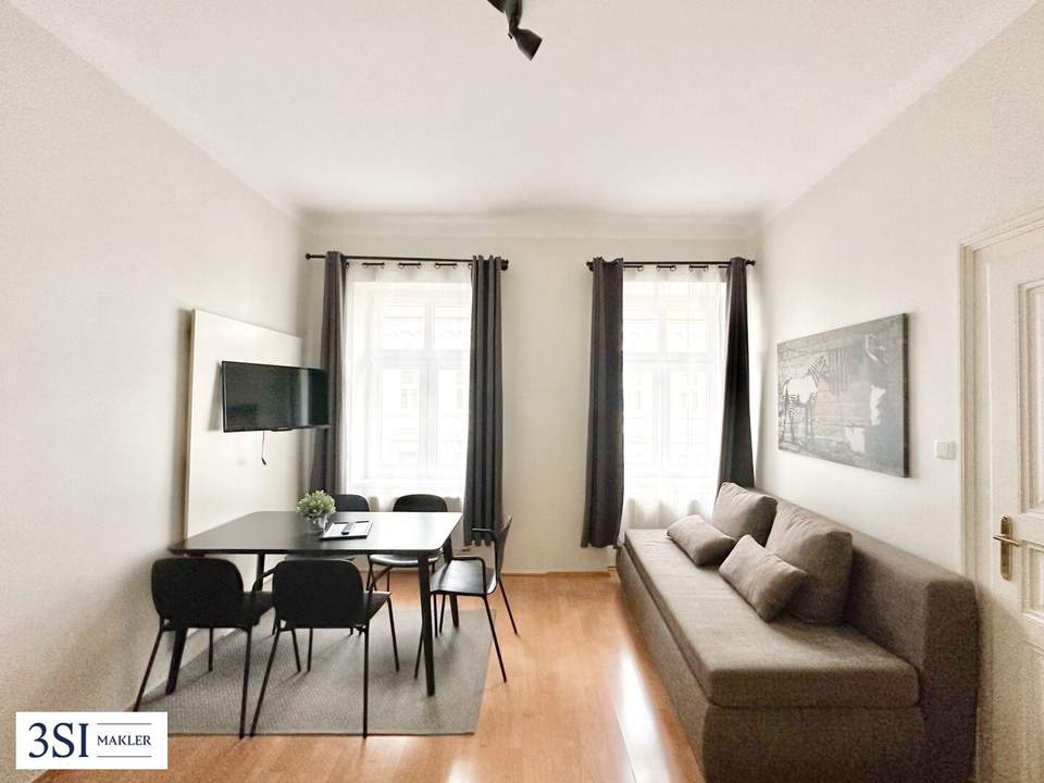 Altbaucharme trifft Citylage – 2-Zimmer-Wohnung beim Hauptbahnhof