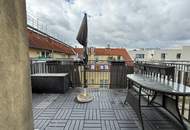 Sommer, Sonne, Maisonettewohnung mit sonniger Dachterrasse
