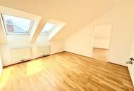 U1 in 5 Minuten erreichbar - Kurzzeitvermietung möglich - Lift im Haus - Zusammenlegung von Wohnungen möglich - Dachgeschoß Ausblick