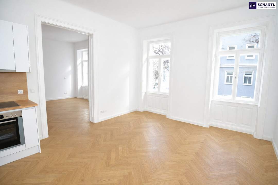 ++NEUHEIT++ saniertes 2-Zimmer-Altbaujuwel mit Fischgrätparkett und eleganten Flügeltüren ** Nahe dem grünen Prater + perfekter Anbindung an die U1 - Überzeugen Sie sich bei einer Besichtigung!