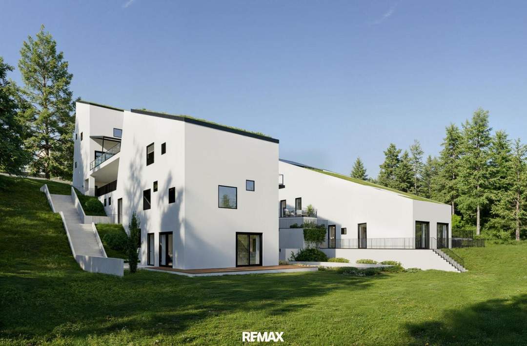 Stylisches Neubauprojekt! Wohnung mit großem Balkon und schönem Ausblick in Waltendorf!