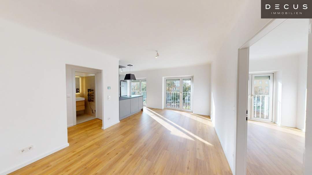 | SONNIGE NEUBAUWOHNUNG IM 4.STOCK | ERSTBEZUG NACH SANIERUNG | AB SOFORT