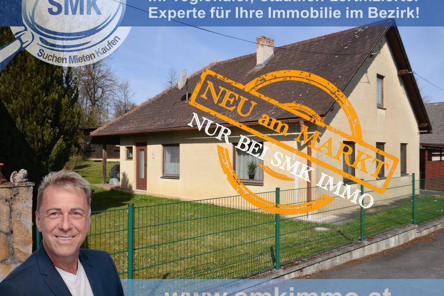Garten-Oase in der Sackgasse, hier beginnt Ihr Glück!, Haus-kauf, 125.000,€, 3851 Waidhofen an der Thaya