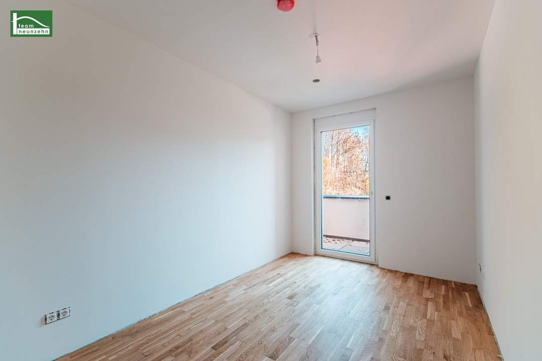 Wohntraum im St. Pöltner Erholungsgebiet mit großem Eigengarten und zwei Balkonen!