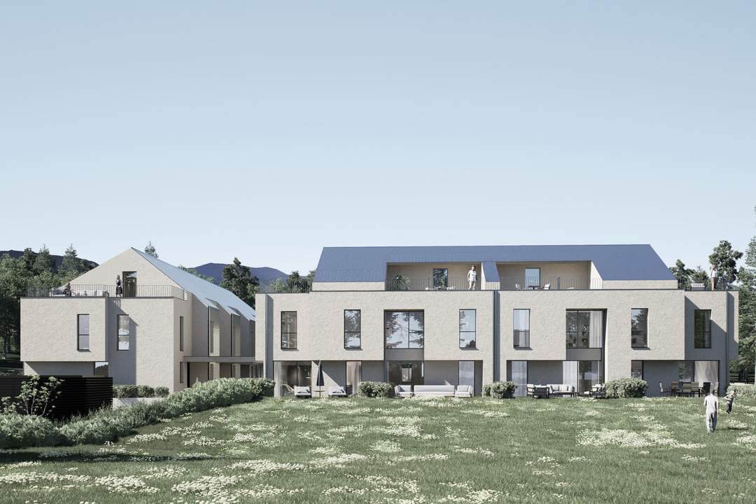 Krumpendorf am Wörthersee: TOWNHOUSE WITH A VIEW. Neubauprojekt "Das Koschatweg" TOP A2