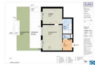 2-Zimmer-Wohnung mit Eigengarten und Terrasse!