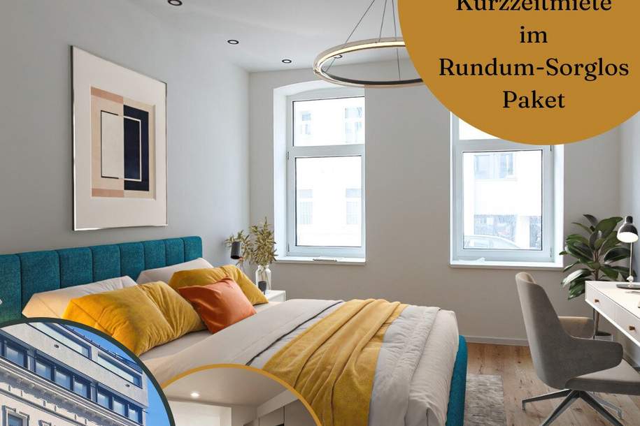 Moderne Apartments "Kurzzeit- &amp; Langzeitmiete mit Betreibermodell", Wohnung-kauf, 205.000,€, 1100 Wien 10., Favoriten