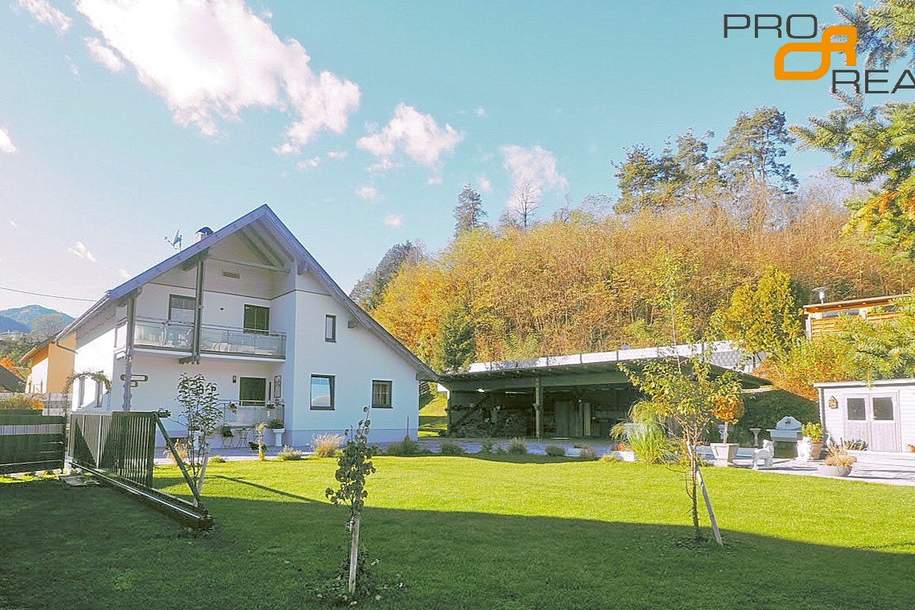 Topsanierte Wohn-Ruhelage + Großgrund Feistritz- Drau, Haus-kauf, 495.000,€, 9711 Villach Land