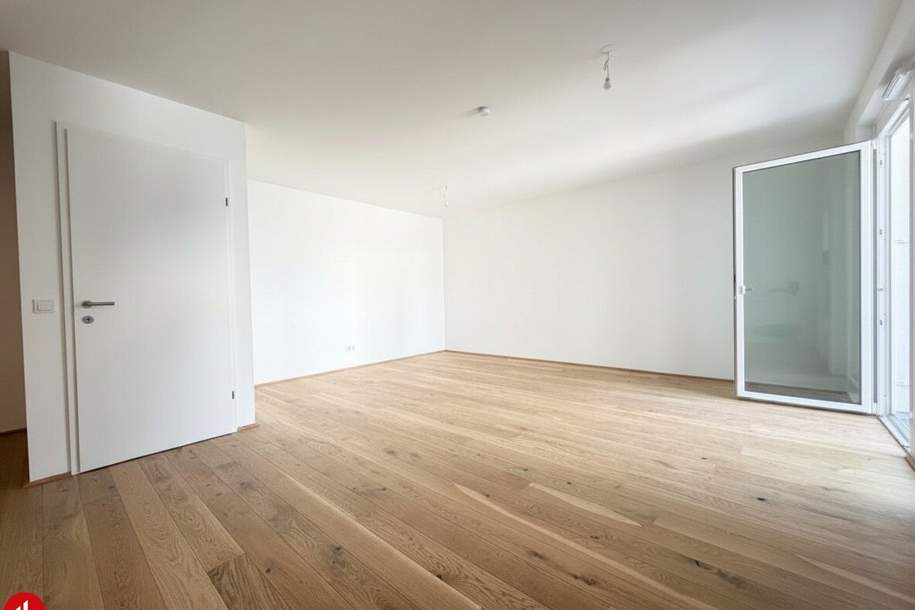 Erstbezug in Schwechat | moderne 2-Zimmer-Wohnung mit Balkon, Küche &amp; effizienter Ausstattung, Wohnung-miete, 1.113,64,€, 2320 Bruck an der Leitha