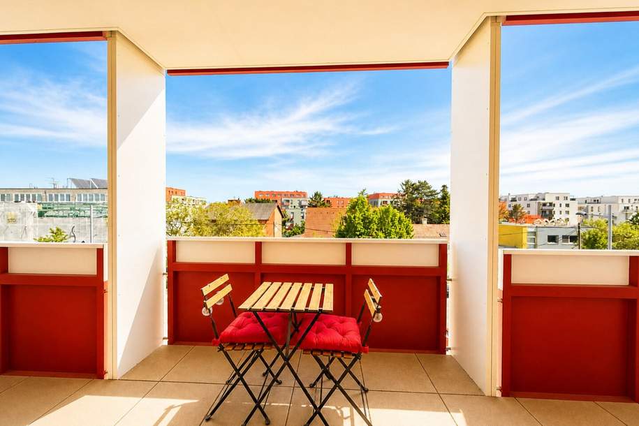 ALL-INCLUSIVE-LIVING I Badeteich Hirschstetten I großzügiger Balkon I Nähe U-Bahn I Lift vorhanden I Fußbodenheizung I moderne Ausstattung I Grünlage I Möbel Übernahme möglich, Wohnung-miete, 1.200,00,€, 1220 Wien 22., Donaustadt