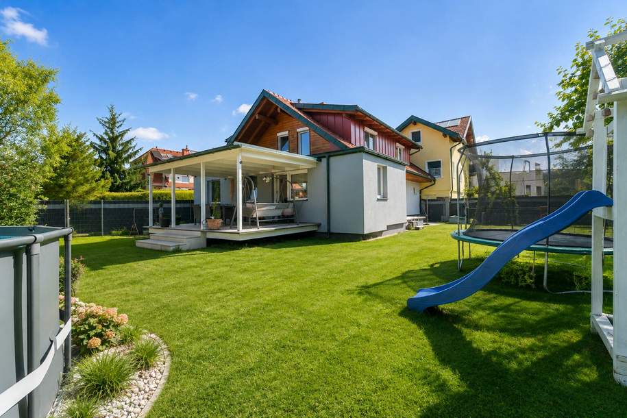 Zwei Wohneinheiten – ein Zuhause mit vielen Möglichkeiten | Zweifamilienhaus mit großem Garten in Wolfsberg, Haus-kauf, 440.000,€, 9400 Wolfsberg