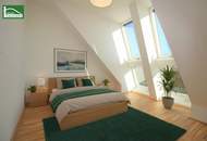 Wohnen in Grünruhelage von Süßenbrunn - Moderne Wohnung mit privater Dachterrasse! S-Bahn S1 in Gehweite! Luftwärmepumpe !