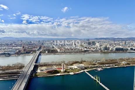 NEW! DC2 Tower: Penthouse Feeling im 36. Etage - Erstbezug, Wohnung-miete, 1.100,00,€, 1220 Wien 22., Donaustadt